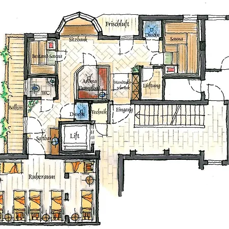 アパートホテル Garni Matthaeuserhof